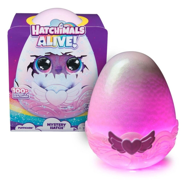 Hatchimals Alive Secret Hatch Pufficorn Asst. (6069132) ryhmässä LELUT, TUOTTEET LAPSILLE JA VAUVOILLE / Leikkikalut, Askartelu &Pelit / Lelut @ TP E-commerce Nordic AB (D13807)