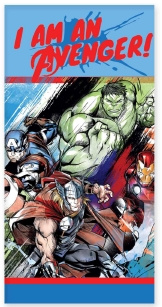 AVENGERS Pyyhe - 70x140 cm - AVENGERS (110050) ryhmässä KOTI, TALOUS JA PUUTARHA / Kylpyhuone / Pyyhkeet @ TP E-commerce Nordic AB (D13825)