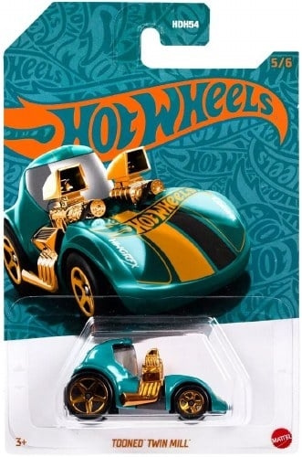 Hot Wheels 56th Anniversary Edition Vihreä ja kuparinvärinen - Twin Mill ryhmässä LELUT, TUOTTEET LAPSILLE JA VAUVOILLE / Leikkikalut, Askartelu &Pelit / Lelusarja @ TP E-commerce Nordic AB (D13836)