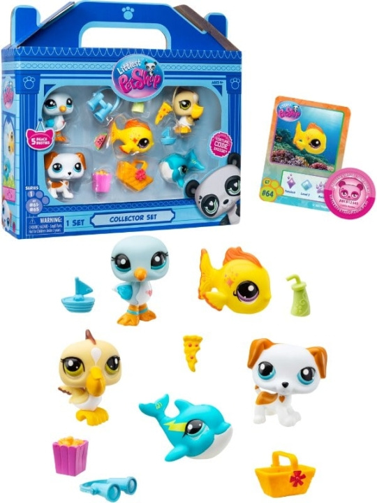 Littlest Pet Shop RANTA BESTIES KERÄILIJÄT 5 KPL (00517) ryhmässä LELUT, TUOTTEET LAPSILLE JA VAUVOILLE / Leikkikalut, Askartelu &Pelit / Figuurit, miniatyyrit ja tarvikkeet @ TP E-commerce Nordic AB (D13896)