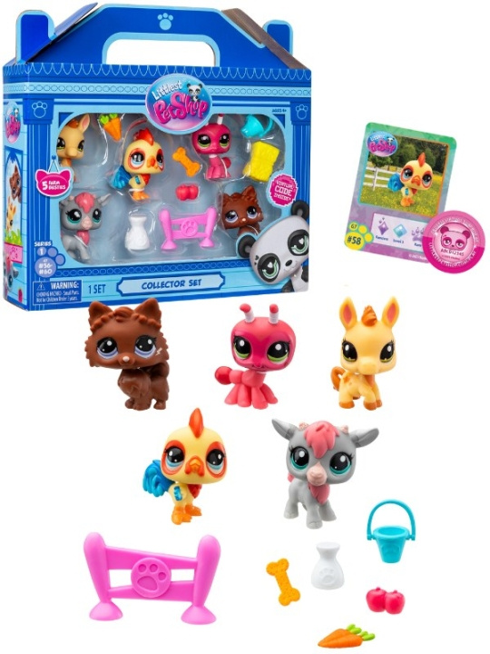 Littlest Pet Shop MAATILAN PARHAAT KAVERIT KERÄILIJÄT 5 KPL (00510) ryhmässä LELUT, TUOTTEET LAPSILLE JA VAUVOILLE / Leikkikalut, Askartelu &Pelit / Figuurit, miniatyyrit ja tarvikkeet @ TP E-commerce Nordic AB (D13928)