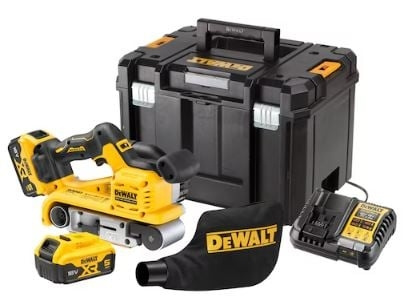 DeWALT 18V XR Harjaton akkuhiomakone 75mm TSTAK VI kotelossa (2X 5.0AH akku ja laturi) ryhmässä KOTI, TALOUS JA PUUTARHA / Työkalut & Tee itse / Muut sähkötyökalut @ TP E-commerce Nordic AB (D13943)