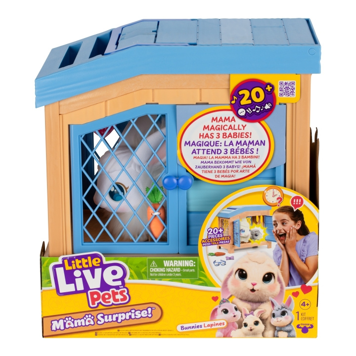 Little Live Pets Mama yllätyspupu leikkisetti (26593) ryhmässä LELUT, TUOTTEET LAPSILLE JA VAUVOILLE / Leikkikalut, Askartelu &Pelit / Lelusarja @ TP E-commerce Nordic AB (D14025)