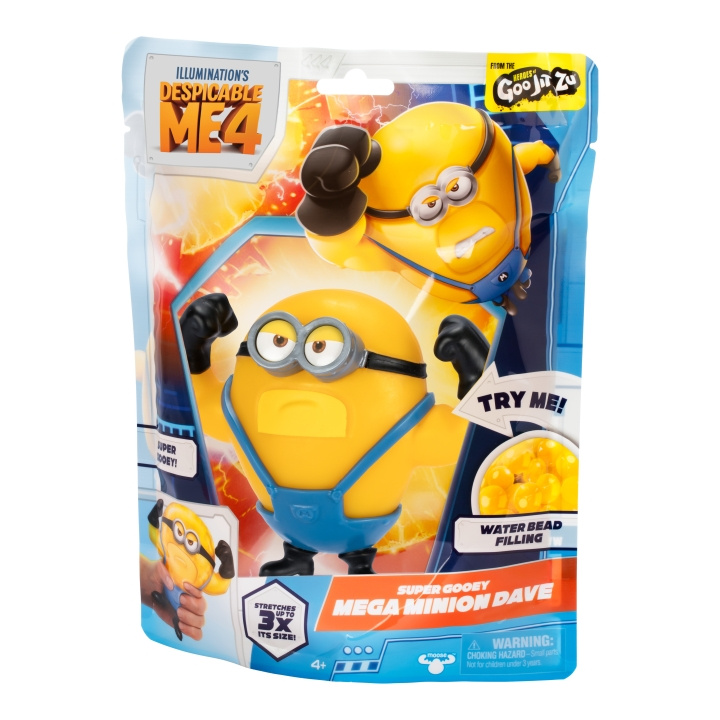 Goo Jit Zu DESPICABLE ME 4 - Go JIT ZU venyvä hahmo - Dave ryhmässä LELUT, TUOTTEET LAPSILLE JA VAUVOILLE / Leikkikalut, Askartelu &Pelit / Lelut @ TP E-commerce Nordic AB (D14125)