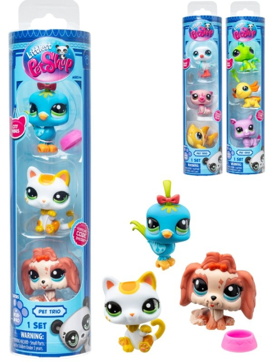 Littlest Pet Shop Lemmikkikolmikko tuubissa - Valikoima (00550) ryhmässä LELUT, TUOTTEET LAPSILLE JA VAUVOILLE / Leikkikalut, Askartelu &Pelit / Figuurit, miniatyyrit ja tarvikkeet @ TP E-commerce Nordic AB (D14140)