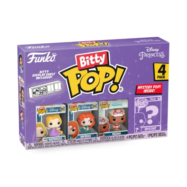 Funko Pop! Bitty POP 4PK Disney - Sarja 4 (73030) ryhmässä LELUT, TUOTTEET LAPSILLE JA VAUVOILLE / Leikkikalut, Askartelu &Pelit / Figuurit, miniatyyrit ja tarvikkeet @ TP E-commerce Nordic AB (D14153)