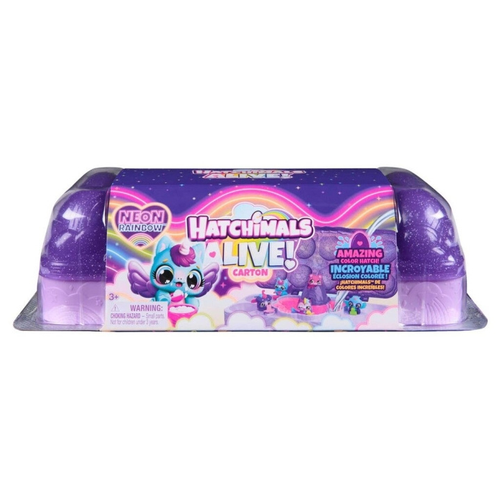 Hatchimals Hatchimals Elävä neonvärinen sateenkaaripakkaus - (6072615) ryhmässä LELUT, TUOTTEET LAPSILLE JA VAUVOILLE / Leikkikalut, Askartelu &Pelit / Lelusarja @ TP E-commerce Nordic AB (D14290)