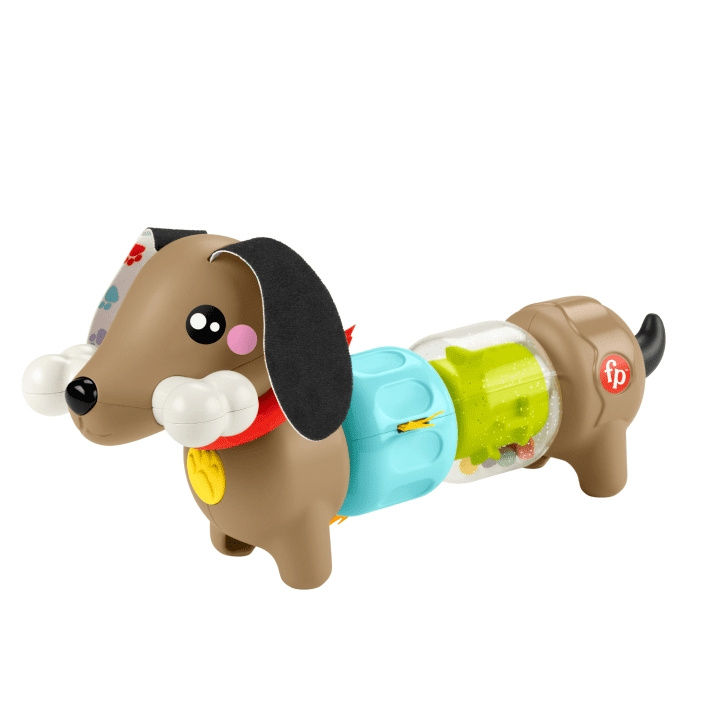 Fisher-Price Fisher Price Infant - Click and Spin Activity Pup -aktiviteettipupu (HTW91) ryhmässä LELUT, TUOTTEET LAPSILLE JA VAUVOILLE / Lelut vauvoille (0-3v) / Toiminnalliset lelut @ TP E-commerce Nordic AB (D14326)