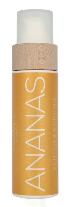 Cocosolis Cosmetics Cocosolis Ananas Suntan & Body Oil 110 ml ryhmässä KAUNEUS JA TERVEYS / Hiukset &Stailaus / Hiustenhoito / Hiusseerumit @ TP E-commerce Nordic AB (D14450)