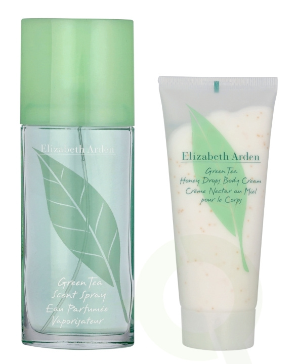 Elizabeth Arden E.Arden Green Tea Giftset 200 ml Edp Spray 100ml/Perfumed Body Lotion 100ml ryhmässä KAUNEUS JA TERVEYS / Lahjapakkaukset / Naisten lahjapakkaukset @ TP E-commerce Nordic AB (D14465)