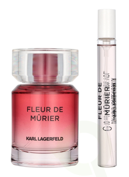 Karl Lagerfeld Fleur De Mûrier Giftset 60 ml Edt 50 ml / Edt 10 ml ryhmässä KAUNEUS JA TERVEYS / Lahjapakkaukset / Naisten lahjapakkaukset @ TP E-commerce Nordic AB (D14487)