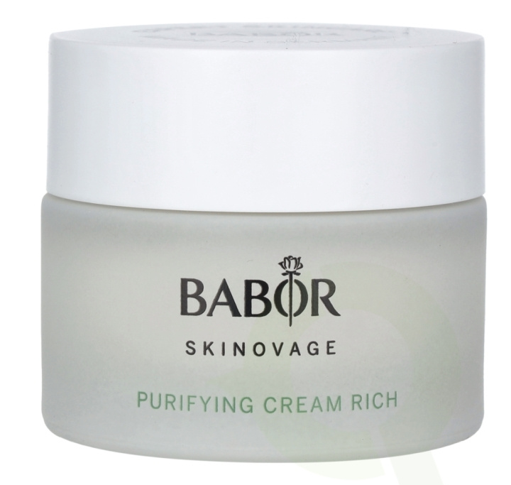 Babor Skinovage Purifying Cream Rich 50 ml ryhmässä KAUNEUS JA TERVEYS / Ihonhoito / Kasvot / Päivävoide @ TP E-commerce Nordic AB (D14514)