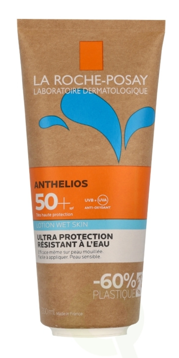 La Roche LRP Anthelios Wet Skin Gel SPF50+ 200 ml ryhmässä KAUNEUS JA TERVEYS / Ihonhoito / Rusketus / Aurinkosuoja @ TP E-commerce Nordic AB (D14529)