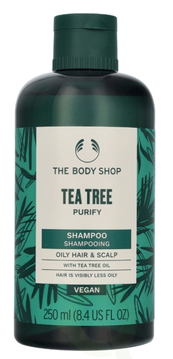 The Body Shop Shampoo 250 ml Tea Tree ryhmässä KAUNEUS JA TERVEYS / Hiukset &Stailaus / Hiustenhoito / Shampoo @ TP E-commerce Nordic AB (D14530)