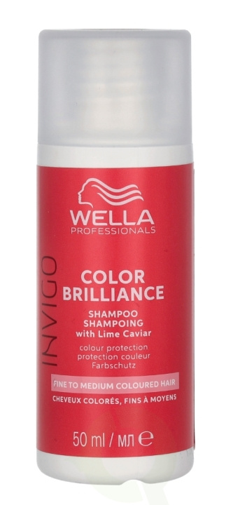 Wella Invigo - Color Brilliance Color Protection Shampoo 50 ml Fine/Normal ryhmässä KAUNEUS JA TERVEYS / Hiukset &Stailaus / Hiustenhoito / Shampoo @ TP E-commerce Nordic AB (D14554)