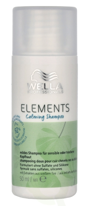 Wella Elements - Calming Shampoo 50 ml ryhmässä KAUNEUS JA TERVEYS / Hiukset &Stailaus / Hiustenhoito / Shampoo @ TP E-commerce Nordic AB (D14559)