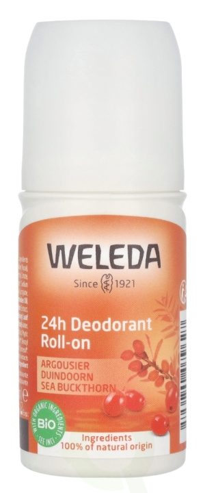 Weleda Sea Buckthorn 24H Roll-On Deodorant 50 ml ryhmässä KAUNEUS JA TERVEYS / Tuoksut & Parfyymit / Deodorantit / Naisten deodorantit @ TP E-commerce Nordic AB (D14585)