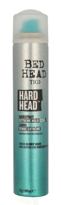 TIGI BH Hard Head Hairspray 100 ml Extreme Hold 5 ryhmässä KAUNEUS JA TERVEYS / Hiukset &Stailaus / Hiusten stailaus / Hiuslakka @ TP E-commerce Nordic AB (D14590)