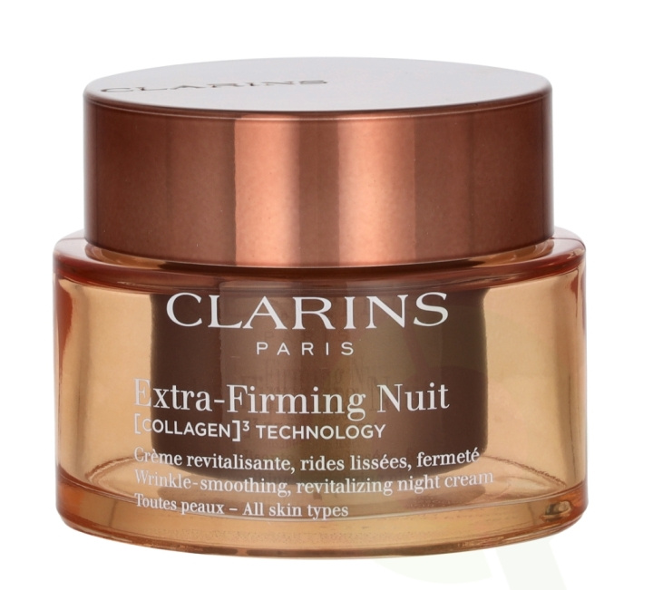 Clarins Extra Firming Night Cream 50 ml All Skins ryhmässä KAUNEUS JA TERVEYS / Ihonhoito / Kasvot / Yövoide @ TP E-commerce Nordic AB (D14787)