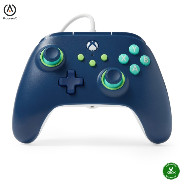 PowerA Langallinen ohjain - Mariner Blue (Xbox Series X - S) ryhmässä KODINELEKTRONIIKKA / Pelikonsolit & Tarvikkeet / Xbox Series X @ TP E-commerce Nordic AB (D15321)