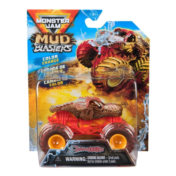 Monster Jam 1:64 Mud Blasters - Thunderroarus ryhmässä LELUT, TUOTTEET LAPSILLE JA VAUVOILLE / Leikkikalut, Askartelu &Pelit / Leikkiautot @ TP E-commerce Nordic AB (D15562)