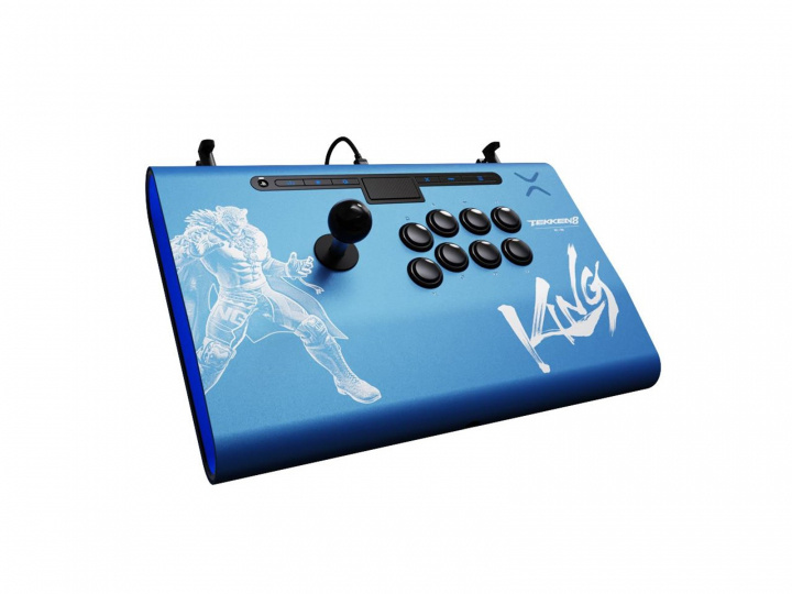 PDP Gaming Victrix Pro FS Arcade Fight Stick Tekken 8 kuningas ryhmässä TIETOKOONET & TARVIKKEET / GAMING / Tarvikkeet pelaamiseen @ TP E-commerce Nordic AB (D15610)