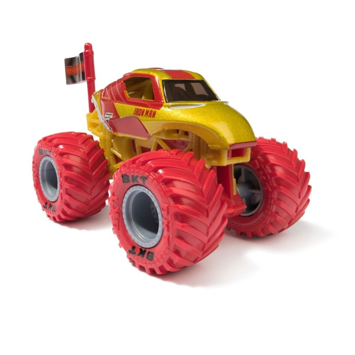 Monster Jam 1:64 Marvel Single Packs - Iron Man - Rautamies ryhmässä LELUT, TUOTTEET LAPSILLE JA VAUVOILLE / Leikkikalut, Askartelu &Pelit / Leikkiautot @ TP E-commerce Nordic AB (D15642)