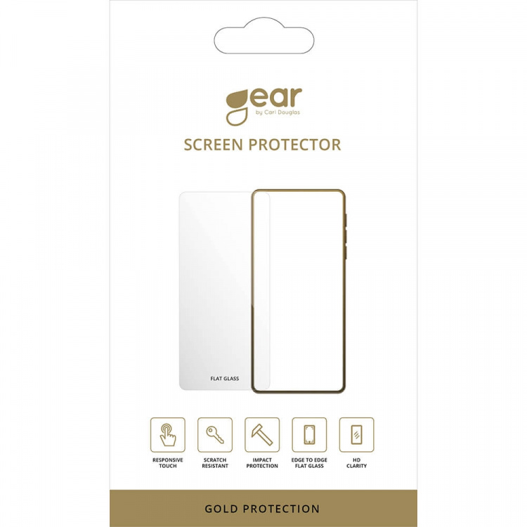 Gear Näytönsuojus 2.5D Gold Case Friendly - Samsung Galaxy S20FE 5G/S20FE 4G Gear Näytönsuojus 2.5D Gold Case Friendly - Samsung Galaxy S20FE 5G/S20FE 4G