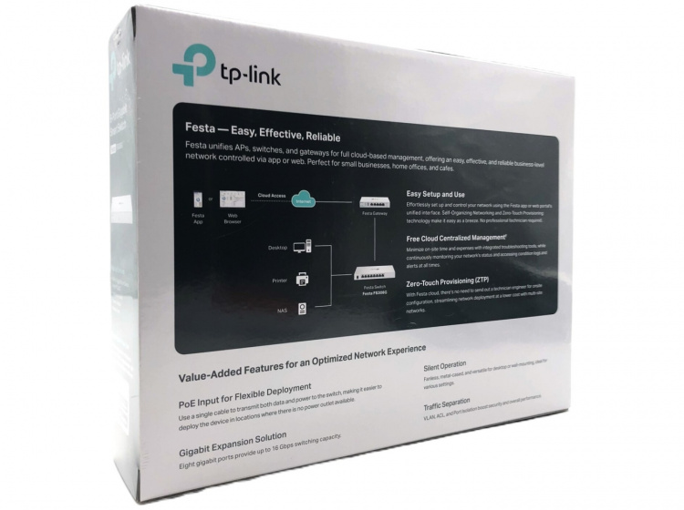 TP-Link Festa FS308G V1 Switch 8-portars Gigabit Ethernet TP-Link Festa FS308G V1 Switch 8-portars Gigabit Ethernet